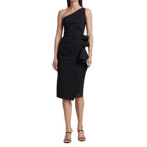 NWT Chiara Boni La Petite Robe Nihal Printed One-Shoulder Dress Size 6 $750